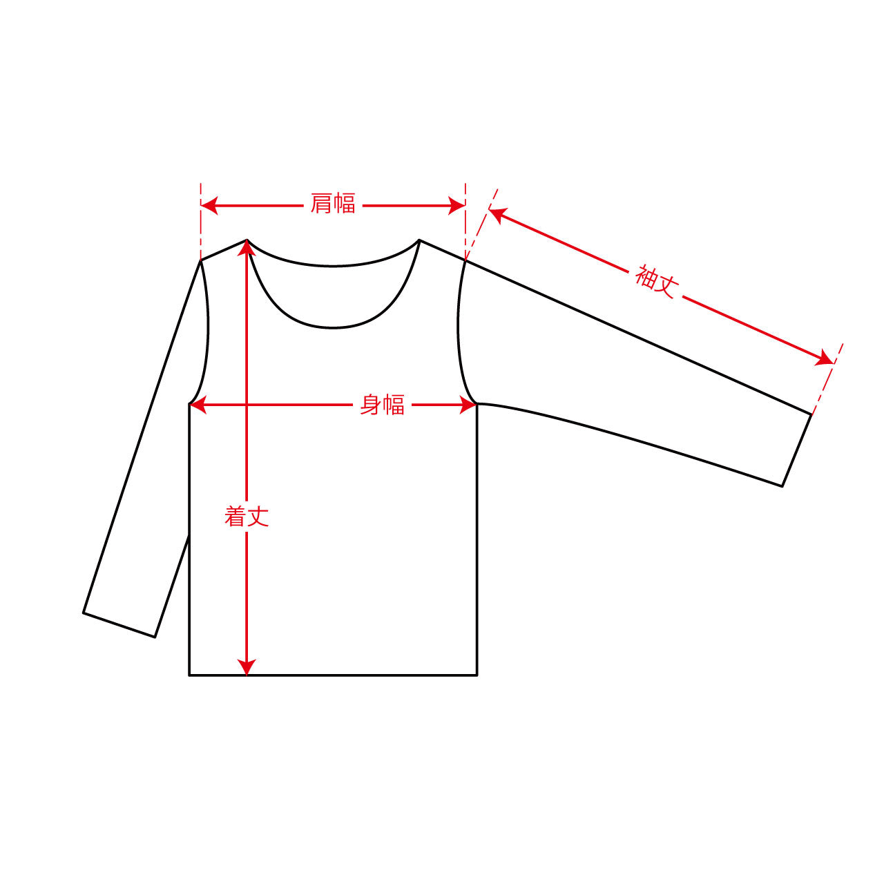 ubuはだぎ(9分袖・キッズ)